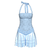 Amelie Mini Dress - Sky Blue
