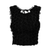 Tilde Rosette Tee - Black