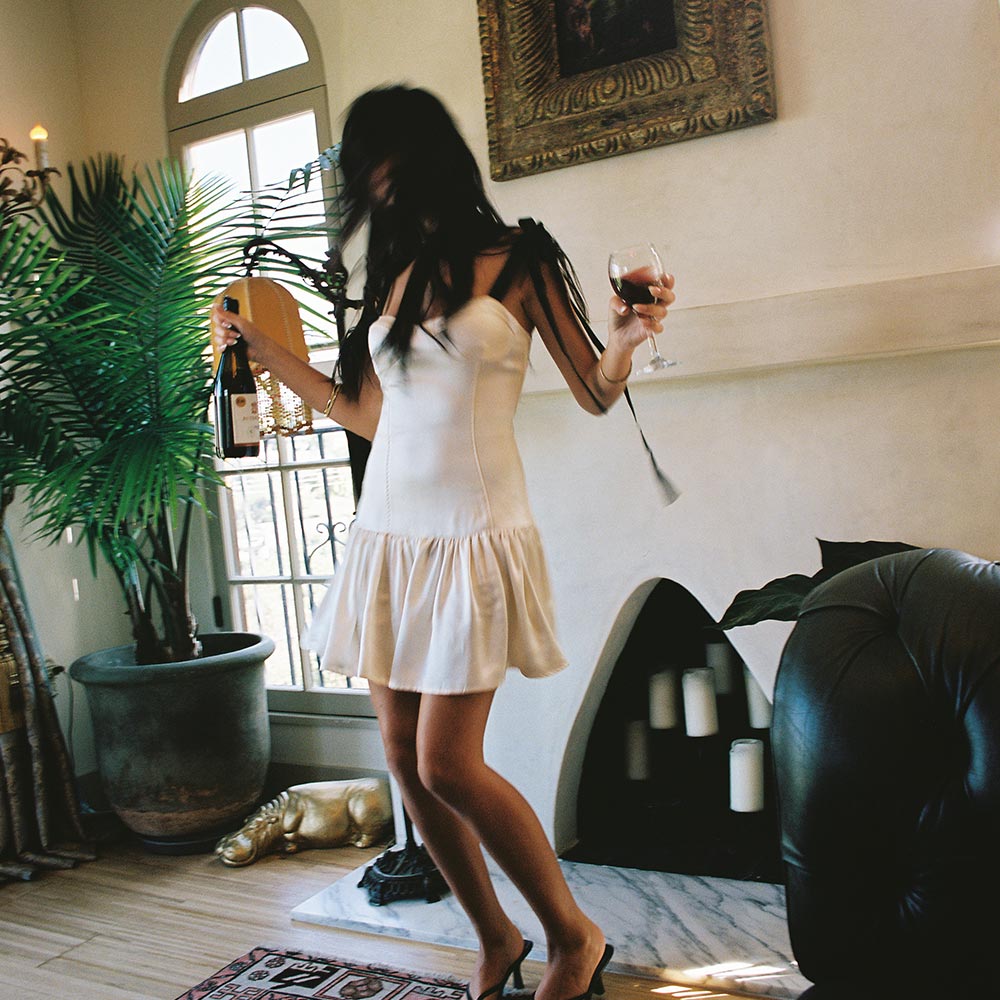 Charlotte Mini Dress - Ivory