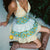 Isabelle Halter Mini Dress - Lemon Pudding